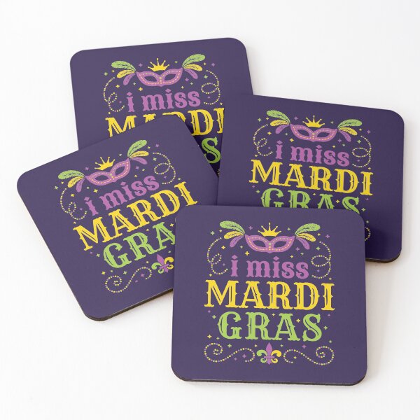 Item preview, I Miss Mardi Gras 2021 Canceled Carnival Fat Tuesday designed and sold by jaygo.