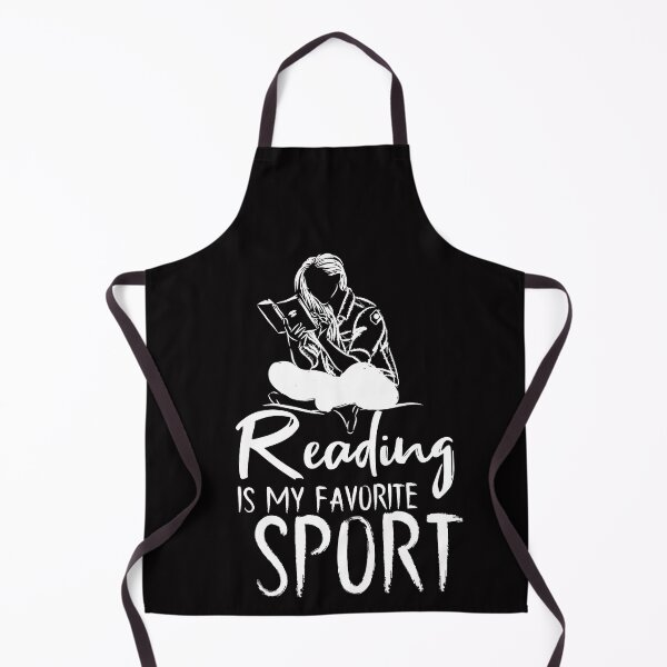 Item preview, Reading Is My Favorite Sport - reading-gift designed and sold by Hannah Pillic.