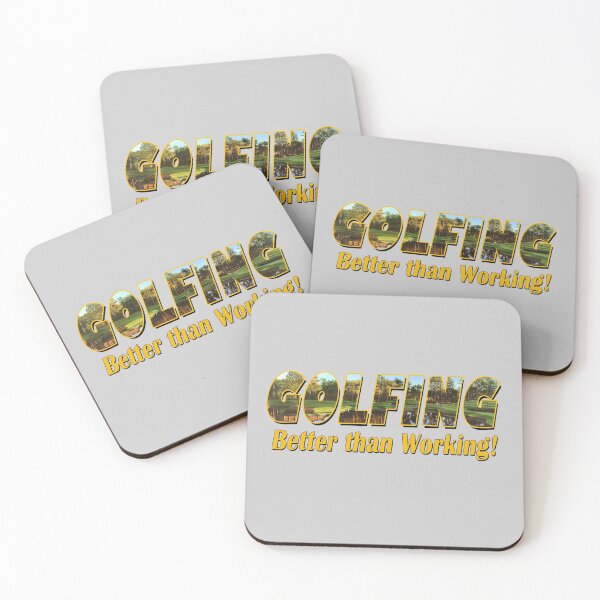Item preview, Golfing... Better then Working! designed and sold by crushshirts.