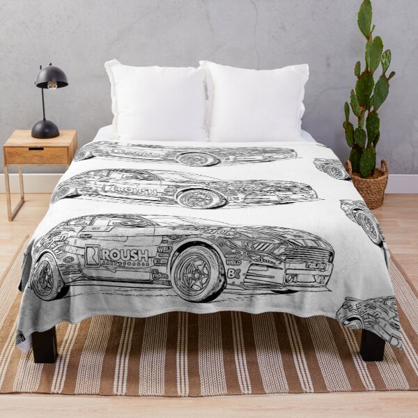 Item preview, Mustang Drift Wireframe designed and sold by Auto-Prints.
