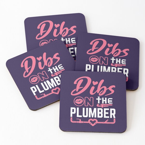 Item preview, Dibs on the Plumber Plumber's Wife Girlfriend Valentine's Day designed and sold by jaygo.
