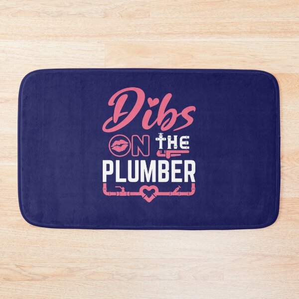 Item preview, Dibs on the Plumber Plumber's Wife Girlfriend Valentine's Day designed and sold by jaygo.