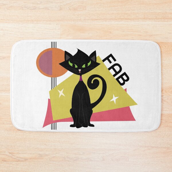 Item preview, Fab Retro Cat designed and sold by 'Alison  Keeps It Classic.'.