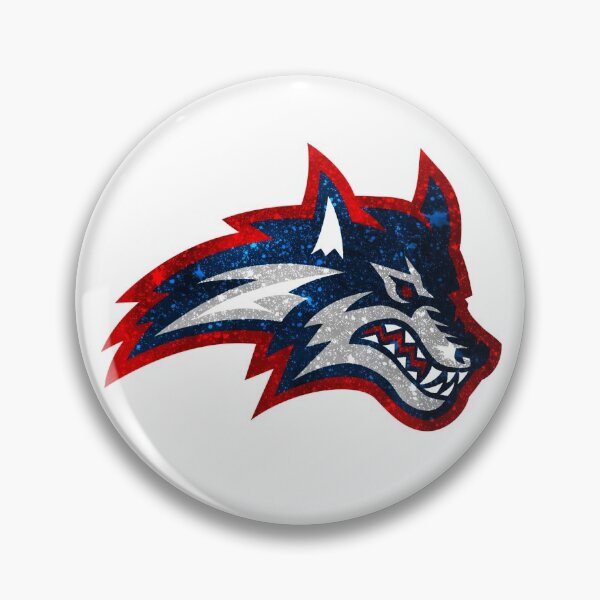 Item preview, Glitter Wolfie the Seawolf (Stony Brook University ) (1) designed and sold by ConceptualClub.