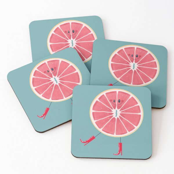 Item preview, Grapefruit in Kinky Boots designed and sold by NinnyMuggins Art & Prints.