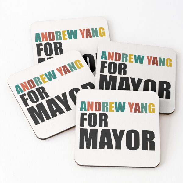 Item preview, ANDREW YANG FOR MAYOR designed and sold by happy gift art.