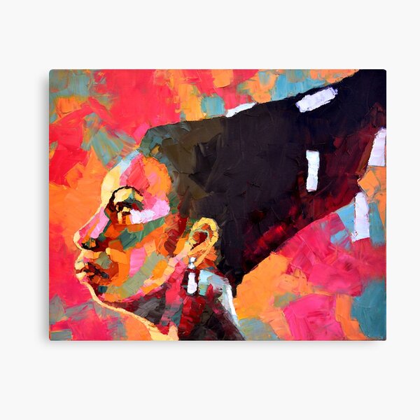 Keeper of The Flame - Nina Simone Canvas Print