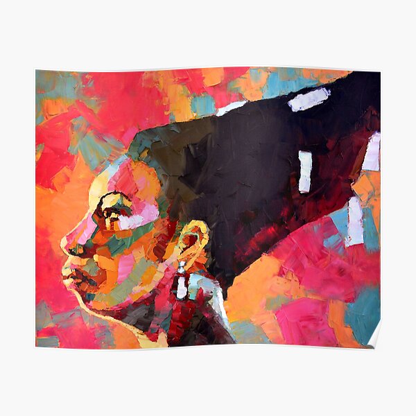 Gardienne de la flamme - Nina Simone Poster