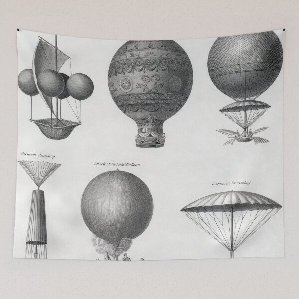 Item preview, Vintage Hot Air Balloons designed and sold by Paul David Wilson.