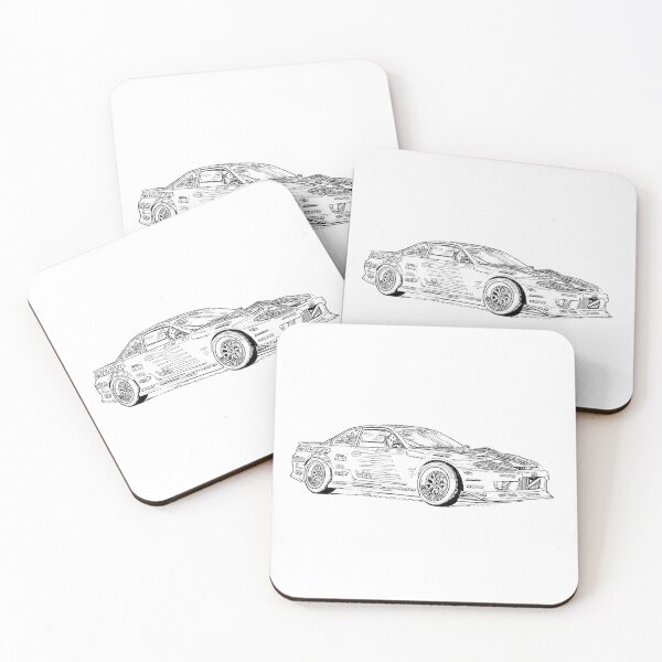 Artikelvorschau, Sylvia S15 Drift Wireframe entworfen und verkauft von Auto-Prints.