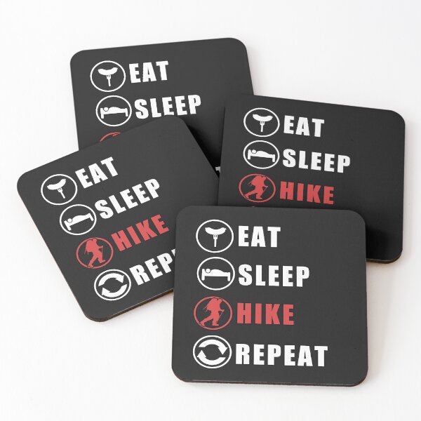 Item preview, Eat Sleep Hike Repeat designed and sold by teledesign.