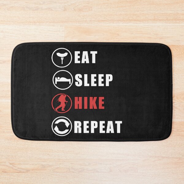 Artikelvorschau, Eat Sleep Hike Repeat entworfen und verkauft von teledesign.