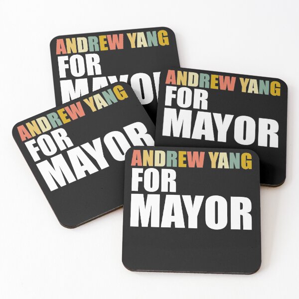 Item preview, ANDREW YANG FOR MAYOR designed and sold by happy gift art.
