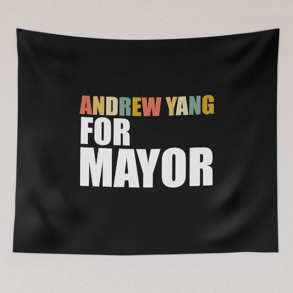 Item preview, ANDREW YANG FOR MAYOR designed and sold by happy gift art.
