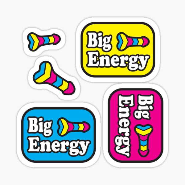 Big Dick Energy Sticker Pack Sticker For Sale By Bonerd Redbubble 9141