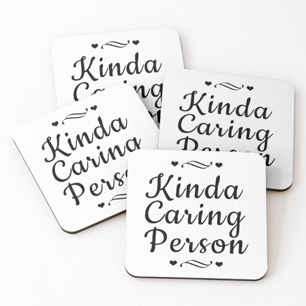 Item preview, Kinda Caring Person designed and sold by MagicSpread.