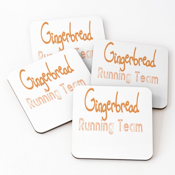 Item preview, Gingerbread Running Team  designed and sold by samahsbd.