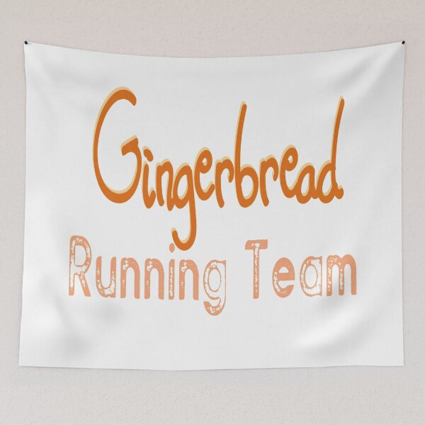 Item preview, Gingerbread Running Team  designed and sold by samahsbd.
