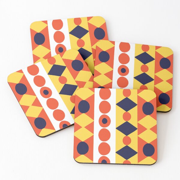 Item preview, African Style Orange Print designed and sold by SouthbankPrints.