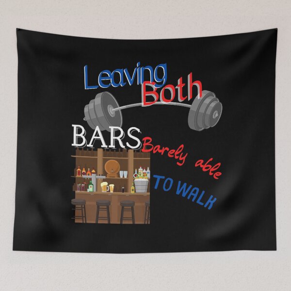 Item preview, Alcohol Bars and Barbells designed and sold by msify.