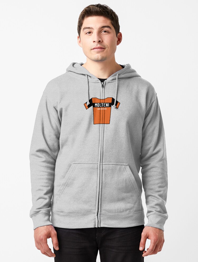 Retro Jerseys Collection - Molteni Zipped Hoodie for Sale by ndaqb