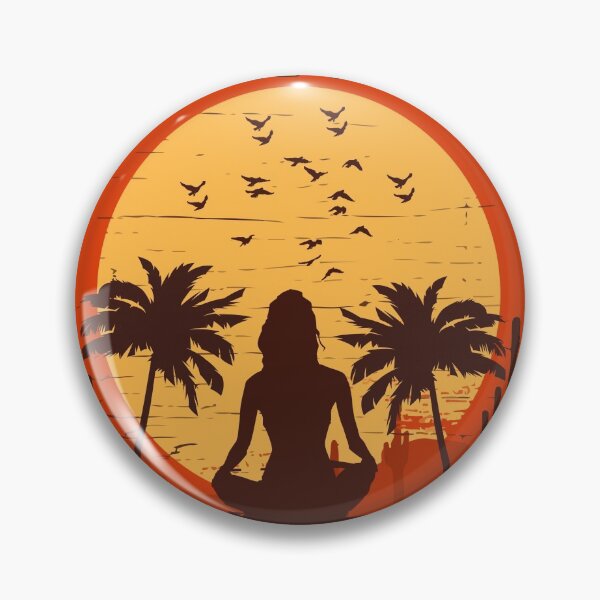 Item preview, Heavily meditated-Beach yoga designed and sold by Nature-mark.