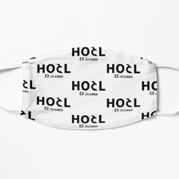 HODL Decred v2 Flat Mask