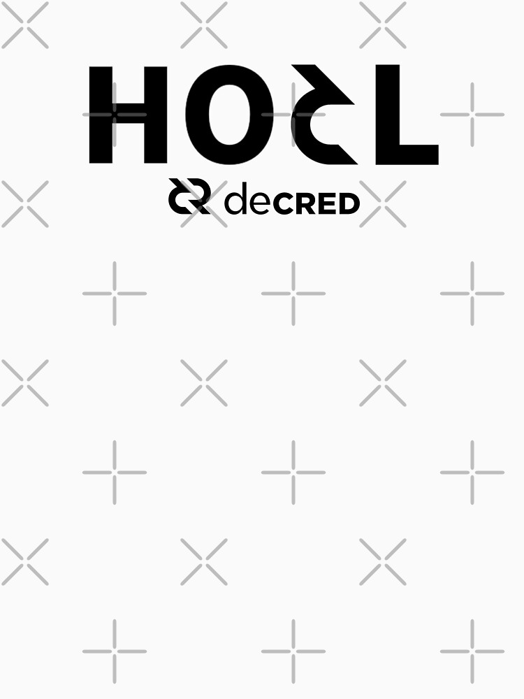 HODL Decred © v2 (Design timestamped by https://timestamp.decred.org/) by OfficialCryptos
