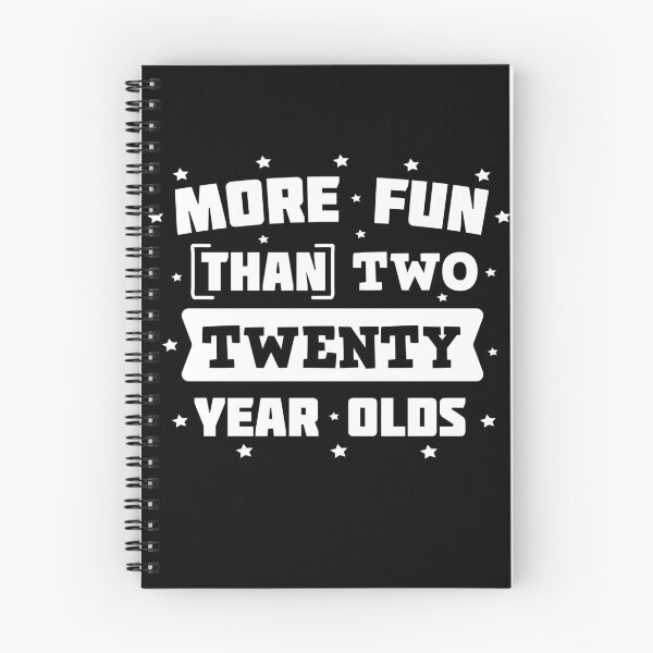 Item preview, 40th Birthday Gift Shirts - More Fun Than 2 Twenty Year Olds designed and sold by funkbereit.