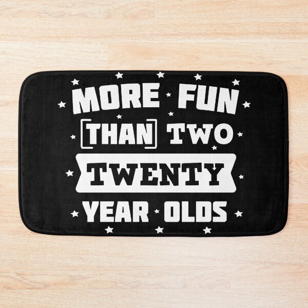 Item preview, 40th Birthday Gift Shirts - More Fun Than 2 Twenty Year Olds designed and sold by funkbereit.