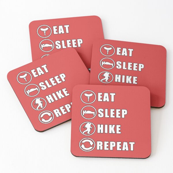 Item preview, Eat Sleep Hike Repeat designed and sold by teledesign.