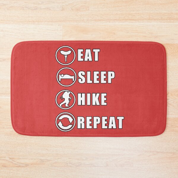 Artikelvorschau, Eat Sleep Hike Repeat entworfen und verkauft von teledesign.
