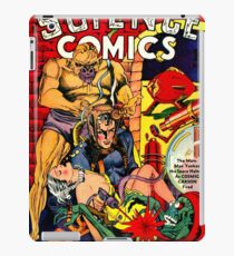 Vintage Science Comic Hero iPad Case/Skin