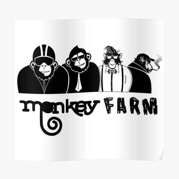 "Monkey Farm" Poster for Sale by Redbubble