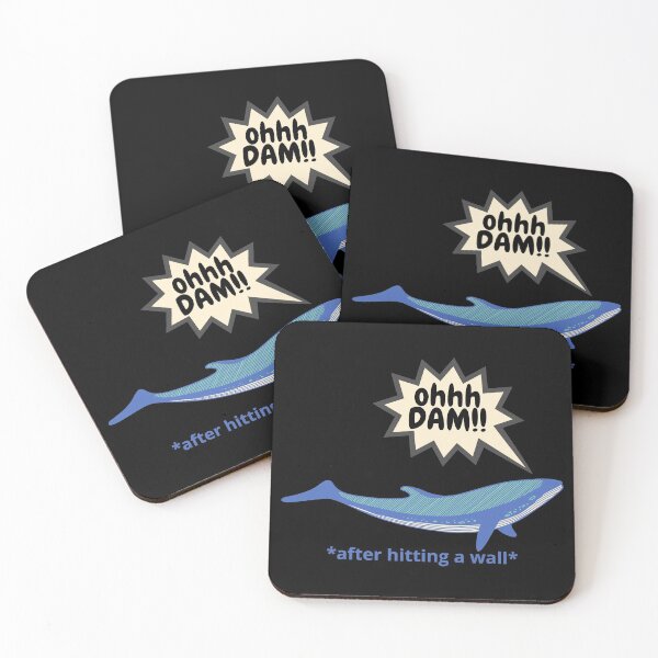 Item preview, After hitting a wall: ohhh DAM (Hoover DAM) !! - Funny Text, Joke designed and sold by DrawingBoard.
