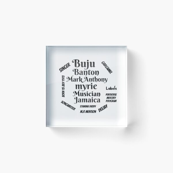 Item preview, Buju banton designed and sold by TaimToons.
