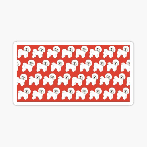 Bichon Frise, joyful friend Sticker