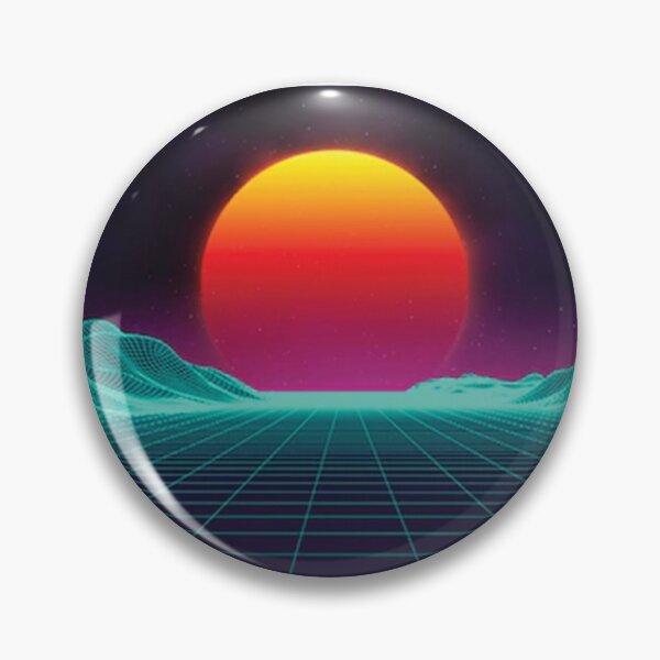 Item preview, 80's Retro Sunset Vector designed and sold by nakedlunch02.