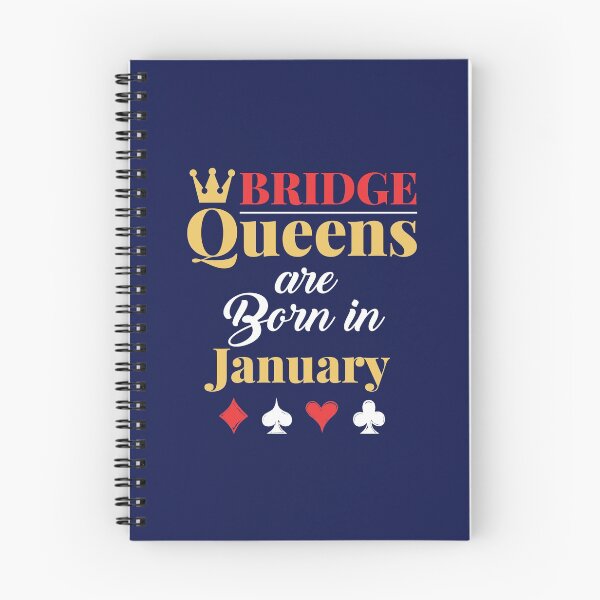 Item preview, Bridge Queens Are Born in January  designed and sold by jaygo.