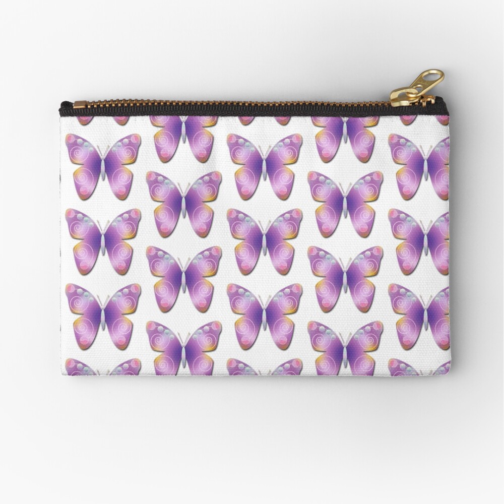 Butterfly Fantasy Zipper Pouch