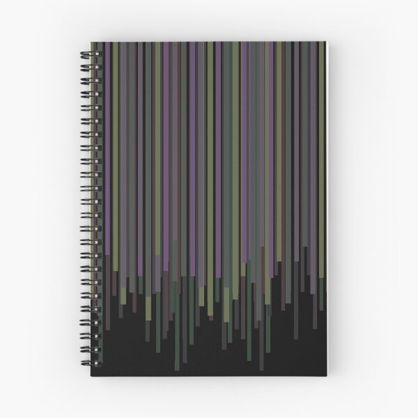 Item preview, Dark Thick Vertical Lines Fringe (Black) designed and sold by Petra Rosa.