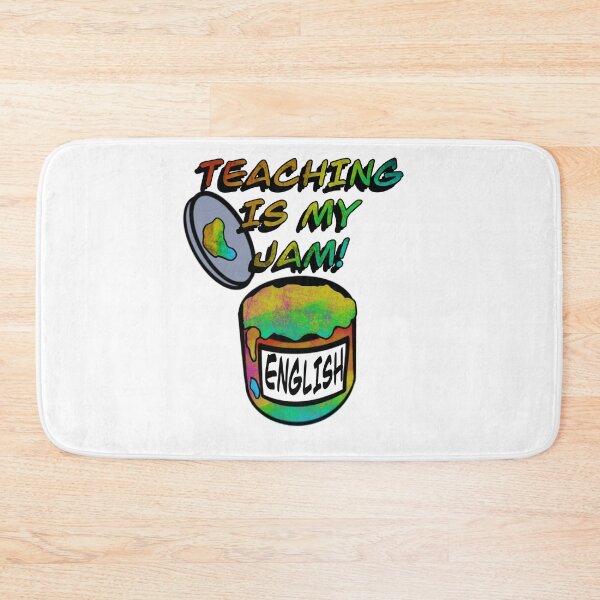 Item preview, Teaching is my jam - English designed and sold by BusyMonkeys.