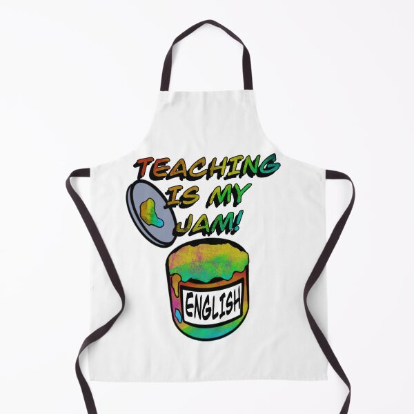 Item preview, Teaching is my jam - English designed and sold by BusyMonkeys.