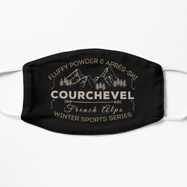 Courchevel Winter Sports Fluffy Powder & Après-Ski Mask