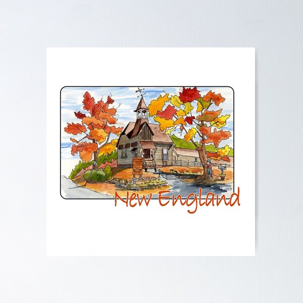 Item preview, Autumn in New England designed and sold by MMc Buck.