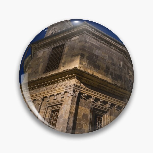 Item preview, Beautiful Bergamo at Night - Bright Star at Santa Maria Maggiore Basilica designed and sold by Georgia Mizuleva.