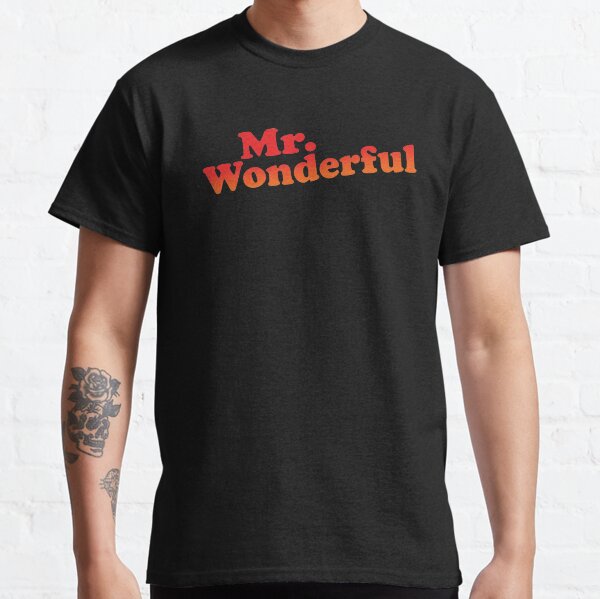 mr wonderful t shirt