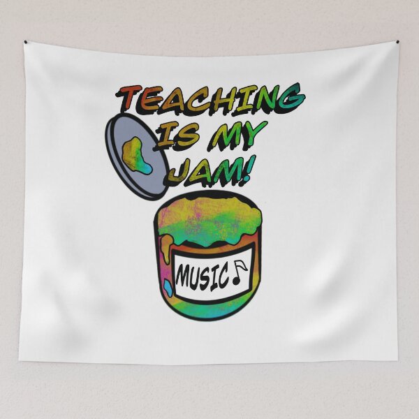 Item preview, Teaching is my jam - Music designed and sold by BusyMonkeys.