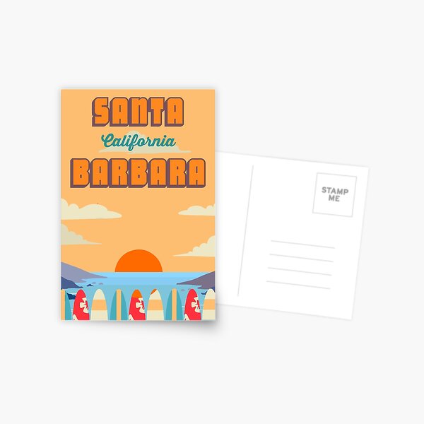 Item preview, Santa Barbara - California. designed and sold by America Roadside..