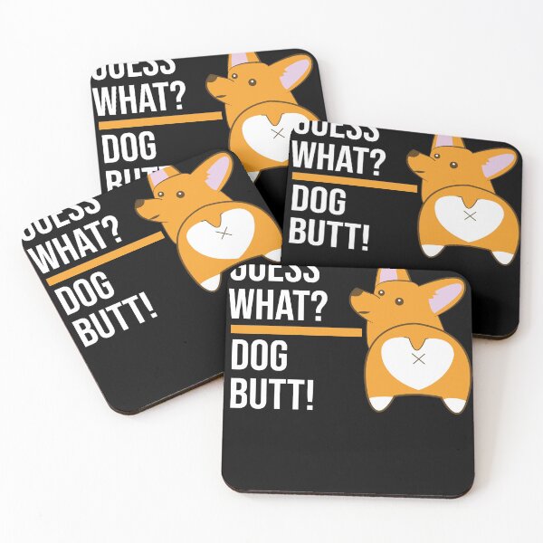 Item preview, Funny Guess What? Dog Butt! designed and sold by Shopini.